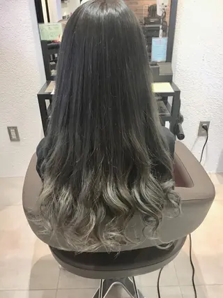 ロング カラー 笠谷 正之のヘアスタイル