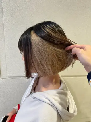 ミディアム 中村 日向大のヘアスタイル
