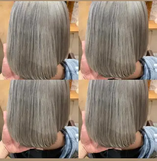 ミディアム カラー レイヤー×髪質改善 マネージャー安藤光司のヘアスタイル