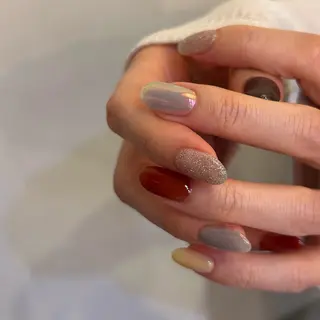 ネイル シンプルネイル Ezura Yumiのネイルデザイン