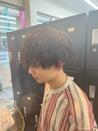 カラー メンズ QOL円山 SHOTAのヘアスタイル