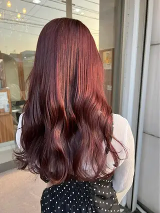 ロング カラー 大和市の白髪ぼかし 職人￤柳川拓哉のヘアスタイル