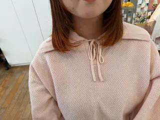 ミディアム 山本 瑠華のヘアスタイル