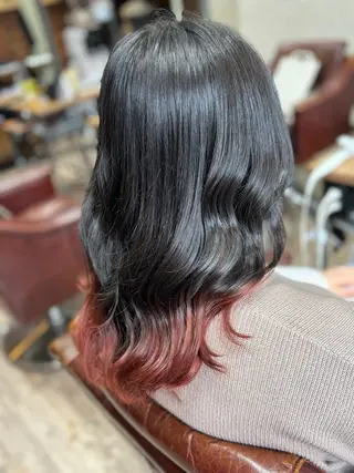 ロング カラー 💎白髪染めも対応 🙆👌山本明菜のヘアスタイル