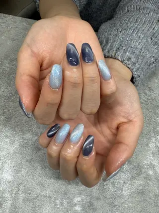 ネイル パラジェルフィルイン マグネット/倉持のネイルデザイン