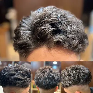ショート パーマ メンズ 💈田上 立輝のヘアスタイル