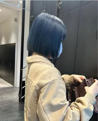 ミディアム カラー パーマ ヘアアレンジ stylist 🌸 kana.のヘアスタイル
