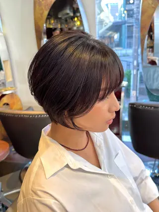 ショート 横浜カットパーマ 特殊/ 平林侑馬のヘアスタイル