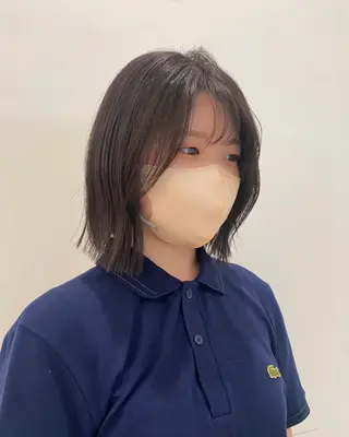 ショート 🌿レイヤー/ブリー チ/🌿‬JINのヘアスタイル