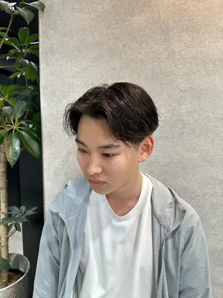 ショート パーマ メンズ 【パーマ率90%】 サエキカズマのヘアスタイル