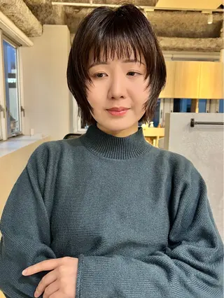 ショート 鳥越 一希のヘアスタイル