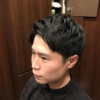 ミディアム メンズ スパイキー/佐々木 敬太⚠︎注意事項必読のヘアスタイル