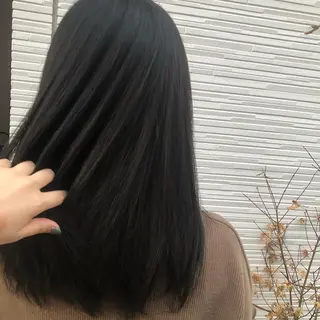 セミロング カラー hisano / ハイトーン･透明感のヘアスタイル