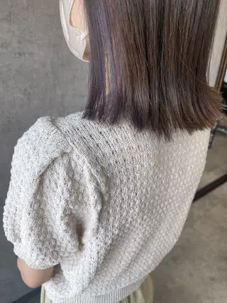 ミディアム カラー ヘアアレンジ 🌻あいり merci.🌻のヘアスタイル