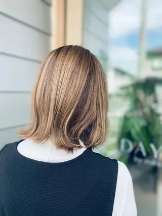 ミディアム カラー DAYS. by mikoのヘアスタイル