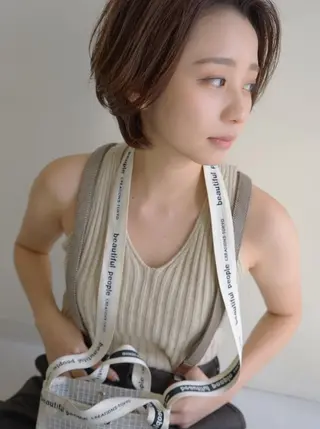 ショート カラー 花井 啓好のヘアスタイル