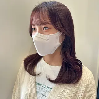 ミディアム カラー 𖧷 ⁺. 大人ヘア Yui 𓂃𓈒𓏸のヘアスタイル