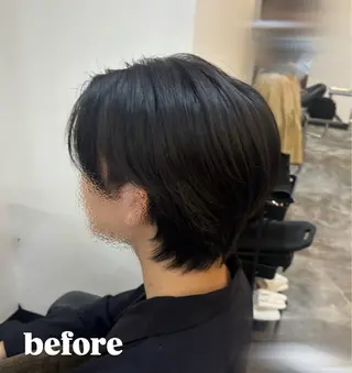 ショート メンズ 松本|似合わせ眉 ×まつげパーマ×ヘアの眉毛・アイブロウイメージ