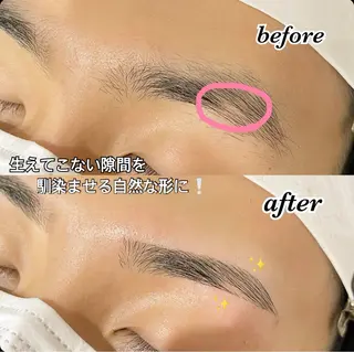 メンズ アイブロウ 目黒アイサロン 🩶Ikegamiのマツエク・マツパデザイン