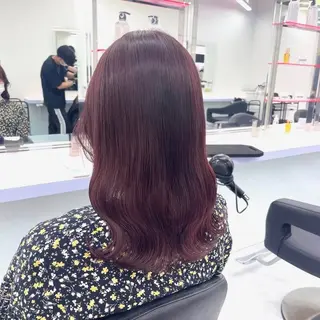 セミロング カラー 💗トレンドモテヘア Natsumi 💗のヘアスタイル