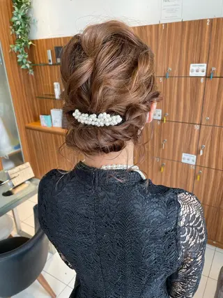 ヘアアレンジ ☪︎⋆ hair & eye yuka˚✩のマツエク・マツパデザイン