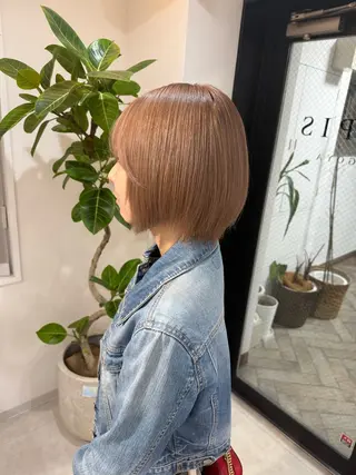 ショート ✨ハイトーン/シール エクステ✨♠優羽のヘアスタイル