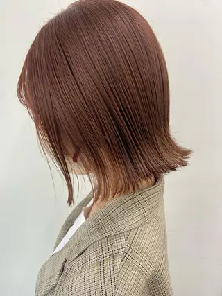 ミディアム カラー ダブルカラー 🌙chinariのヘアスタイル