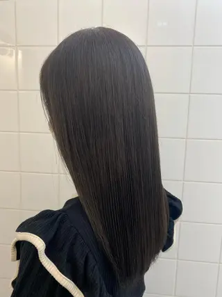ミディアム aoi ♡グレージュ ・ベージュカラーのヘアスタイル