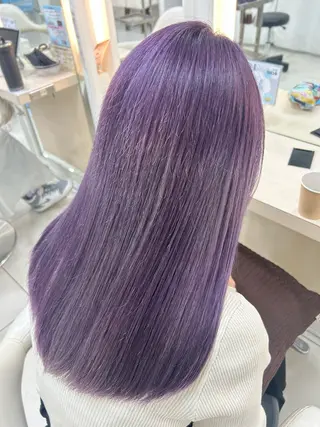 ロング カラー 髪質改善/艶カラー/ メンズパーマ/鈴木のヘアスタイル