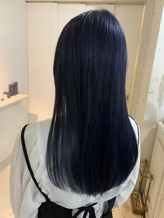 ロング ダブルカラー/透明感 💈JUNYA💈のヘアスタイル