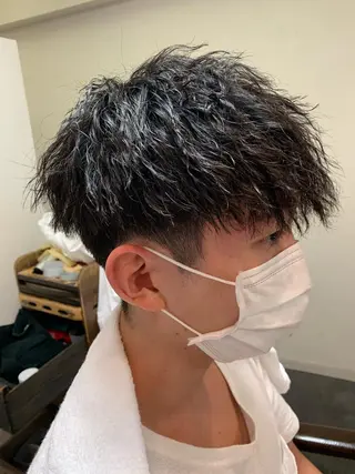 ショート パーマ TELA HAIR 岩槻 高梨のヘアスタイル
