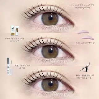 マツエク・マツパ eyelist harukaのマツエク・マツパデザイン