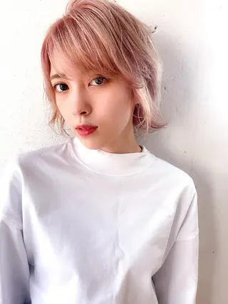ショート ショート✨ボブ✨代表 新田見美仁のヘアスタイル
