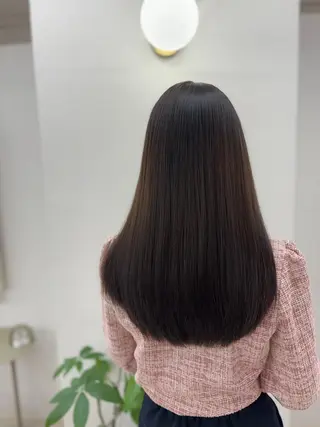 ミディアム カラー パーマ ヘアアレンジ 二ヶ月綺麗なデザイン カット/星野六三四のヘアスタイル