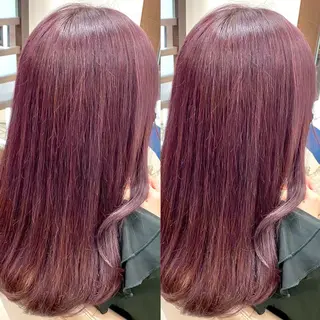 カラー ヘアメ🎀推しカラー 🥣横浜/しほ🧸のヘアスタイル