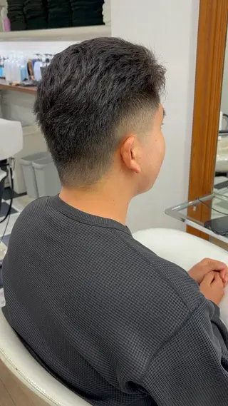 メンズ 🪽men’sカット 🪽パーマ🪽丸田のヘアスタイル