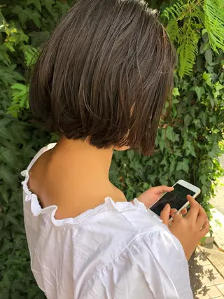 ショート NOUN所属・eri kinjoのヘアスタイル