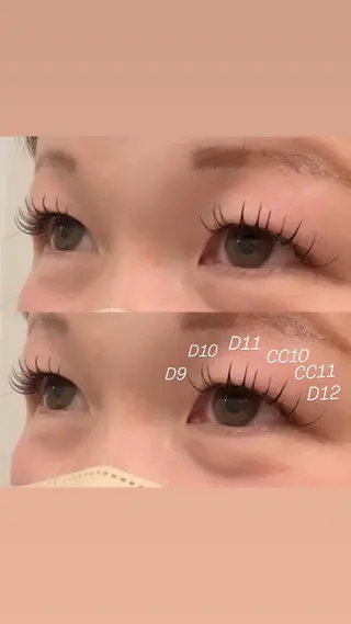 マツエク・マツパ 永山 千尋のマツエク・マツパデザイン