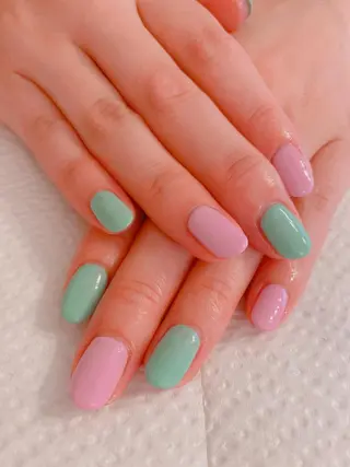 ミディアム shandy nailのネイルデザイン
