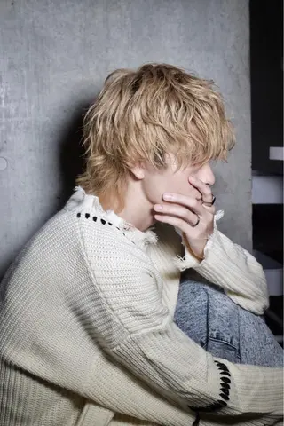 カラー メンズ 高島 悠吾のヘアスタイル