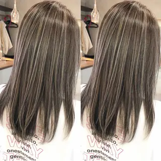 セミロング カラー RIENSリエンス ✂️木村康二✂️のヘアスタイル