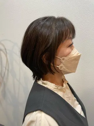 ショート カラー ノンダメージサロン/ 豊中/美容室のヘアスタイル