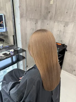 セミロング カラー メンズ ☁️かずき☁️青.紫 推し活カラー💫のヘアスタイル