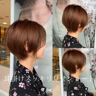 ショート 林 瑞起のヘアスタイル