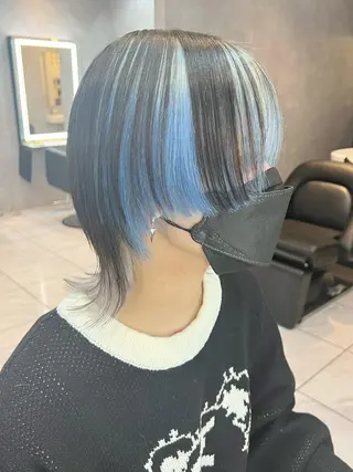 カラー SALOWIN栄 高須大貴のヘアスタイル