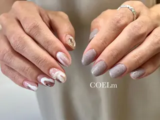 ネイル COELm🌙 /ネイル着付けのネイルデザイン