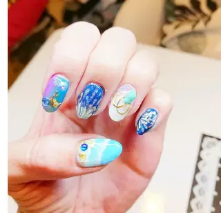 ネイル とねがわ かよこのネイルデザイン