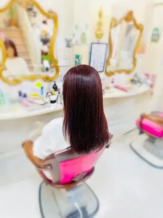 ロング 菅沼 美咲のヘアスタイル