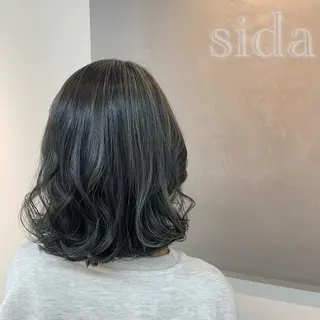 ミディアム カラー sida西院店/ 西村真夜のヘアスタイル