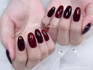 ネイル 𝐲𝐮𝐦𝐢🎀 長さ出しデザイン専門のネイルデザイン